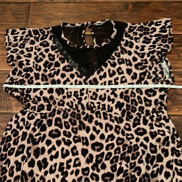 Torrid Leopard Lace Front Pockets Maxi Dress Mobwife Animal Print - Picture 10 of 15